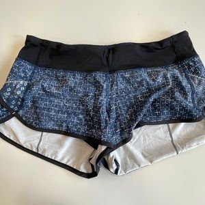 Lululemon run shorts